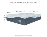 Millennium Cushion Firm Gel Memory Foam Hybrid Mattress Ashley Furniture Hybrid Mattress  Fresh Start Furniture