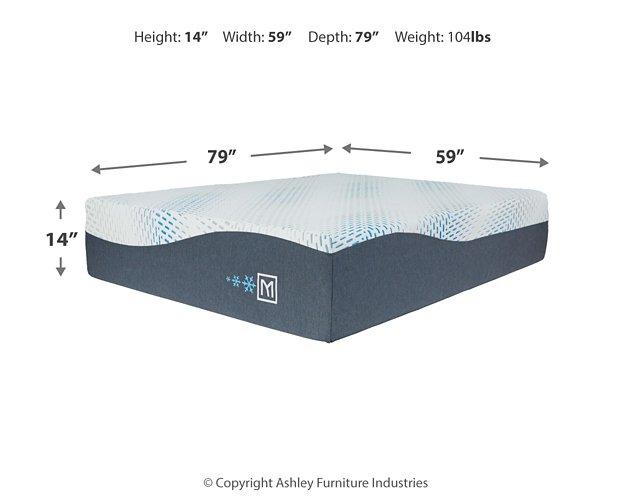 Millennium Cushion Firm Gel Memory Foam Hybrid Mattress Ashley Furniture Hybrid Mattress  Fresh Start Furniture