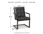 Starmore Home Office Desk with 2 Chairs Ashley Furniture Home Office Set  Fresh Start Furniture