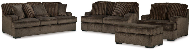 Aylesworth Upholstery Package -  Ashley Furniture Living Room Set