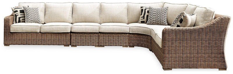 Beachcroft Outdoor Seating Set -  Ashley Furniture Outdoor Seating Set