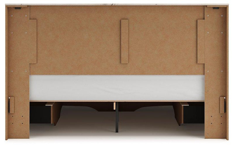 Lawroy Panel Storage Bed -  Ashley Furniture Bed  Fresh Start Furniture