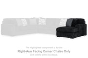 Midnight-Madness Super Chaise Ashley Furniture Sectional  Fresh Start Furniture