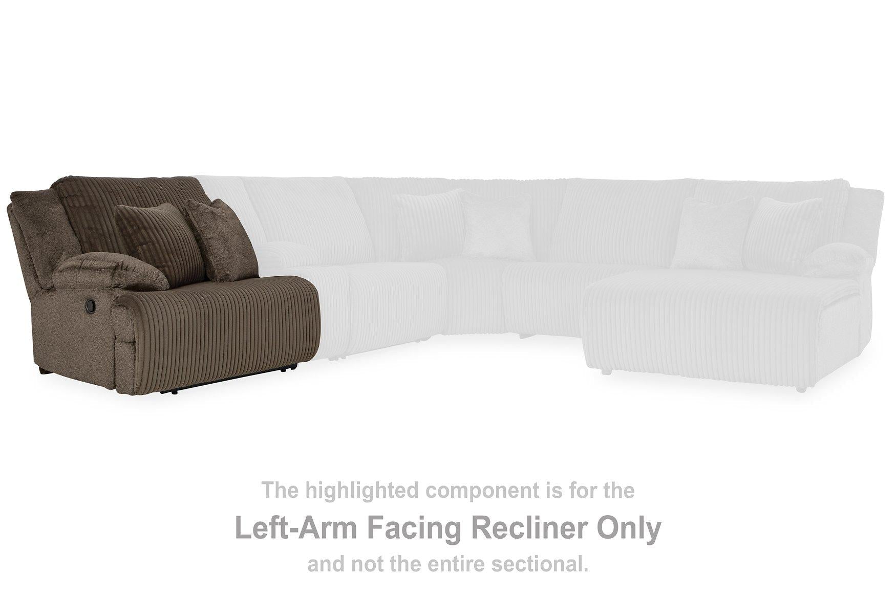 Top Tier Reclining Sectional with Chaise Ashley Furniture Sectional  Fresh Start Furniture