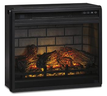 Wildenauer 76" TV Stand with Electric Fireplace Ashley Furniture TV Stand w/Fire  Fresh Start Furniture