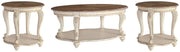 Realyn Occasional Table Set Ashley Furniture Table Set Cocktail Table/2-End Table / Option 1 Fresh Start Furniture