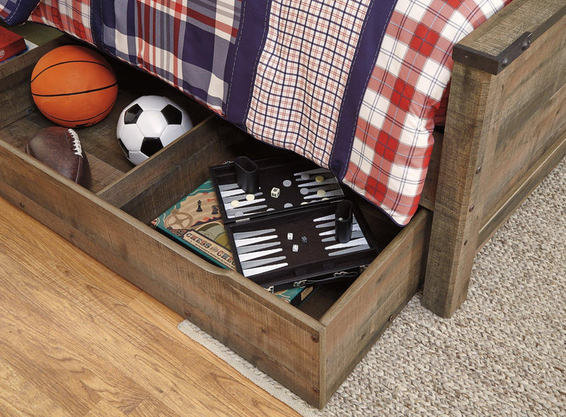 Trinell Bed with Storage Ashley Furniture Bed  Fresh Start Furniture