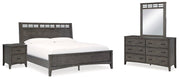 Montillan Bedroom Set Ashley Furniture Bedroom Set 6-Piece: Dresser & Mirror/Bed (Headboard, Footboar Fresh Start Furniture