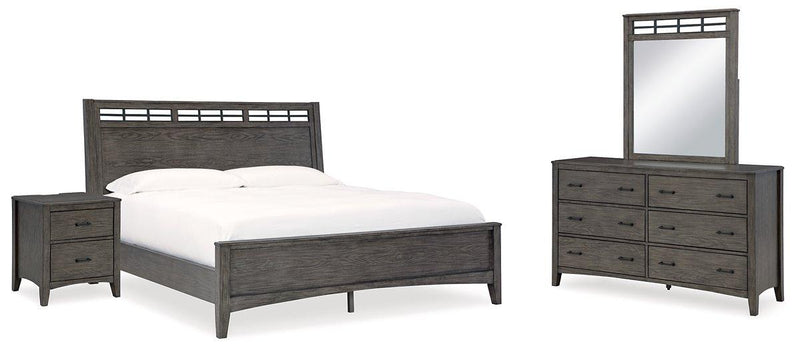 Montillan Bedroom Set Ashley Furniture Bedroom Set 6-Piece: Dresser & Mirror/Bed (Headboard, Footboar Fresh Start Furniture