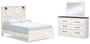 Gerridan Bedroom Set Ashley Furniture Bedroom Set Panel Bed w/ Sconce Lights / 5-Piece: Dresser & Mi Fresh Start Furniture