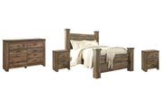 Trinell Bedroom Set -  Ashley Furniture Fireplace Set  Fresh Start Furniture