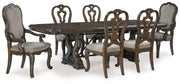 Maylee Dining Room Set Ashley Furniture Dining Room Set 7-Piece: Dining Table/2-Dining Arm Chair/4-Dining  Fresh Start Furniture