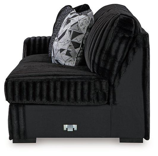Midnight-Madness Sectional Sofa with Chaise Ashley Furniture Sectional  Fresh Start Furniture