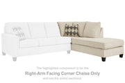 Abinger 2-Piece Sectional with Chaise Ashley Furniture