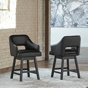 Tallenger Bar Stool Set -  Ashley Furniture Barstool Set  Fresh Start Furniture