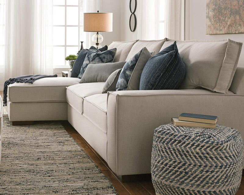 Chevron Pouf -  Ashley Furniture Pouf  Fresh Start Furniture