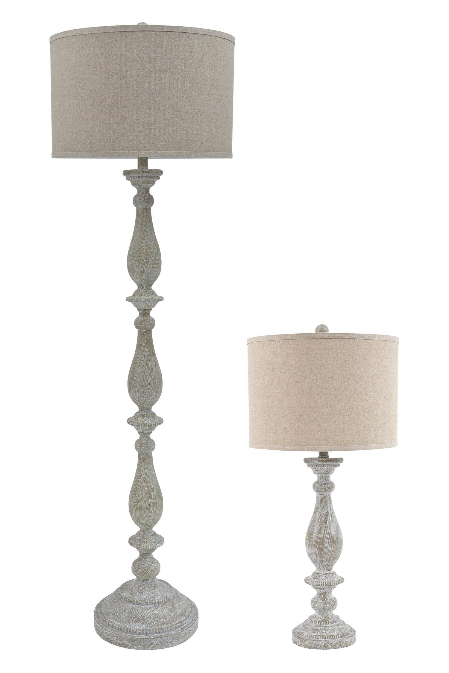 Bernadate Lamp Set -  Ashley Furniture Floor Lamps Set