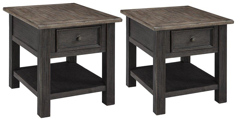Tyler Creek End Table Set -  Ashley Furniture Table Set  Fresh Start Furniture