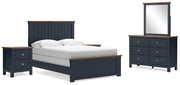 Landocken Bedroom Package Ashley Furniture Bedroom Set Full / 7-Piece: Bed(Headboard,Footboard,Rails)/Dre Fresh Start Furniture