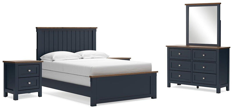 Landocken Bedroom Package Ashley Furniture Bedroom Set Full / 7-Piece: Bed(Headboard,Footboard,Rails)/Dre Fresh Start Furniture