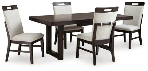 Neymorton Dining Room Set Ashley Furniture Dining Room Set 5-Piece: Dining Table/4-Dining Chair Fresh Start Furniture