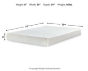 Calverson Bed and Mattress Set -  Ashley Furniture Mattress Set  Fresh Start Furniture