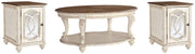Realyn Occasional Table Set Ashley Furniture Table Set Cocktail Table/2-End Table Chair Side / Option 1 Fresh Start Furniture