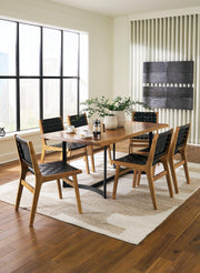 Fortmaine Dining Package Ashley Furniture Casual Seating Set  Fresh Start Furniture