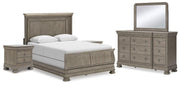 Lexorne Bedroom Set Ashley Furniture Bedroom Set 7-Piece: Dresser & Mirror/Bed (Headboard, Footboar Fresh Start Furniture