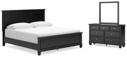 Lanolee Bedroom Set Ashley Furniture Bedroom Set 5-Piece: Dresser & Mirror/Bed (Headboard, Footboar Fresh Start Furniture
