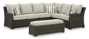 Brook Ranch Outdoor Package -  Ashley Furniture Outdoor Seating Set  Fresh Start Furniture