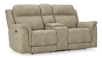 Next-Gen DuraPella Power Reclining Loveseat with Console Ashley Furniture Loveseat  Fresh Start Furniture