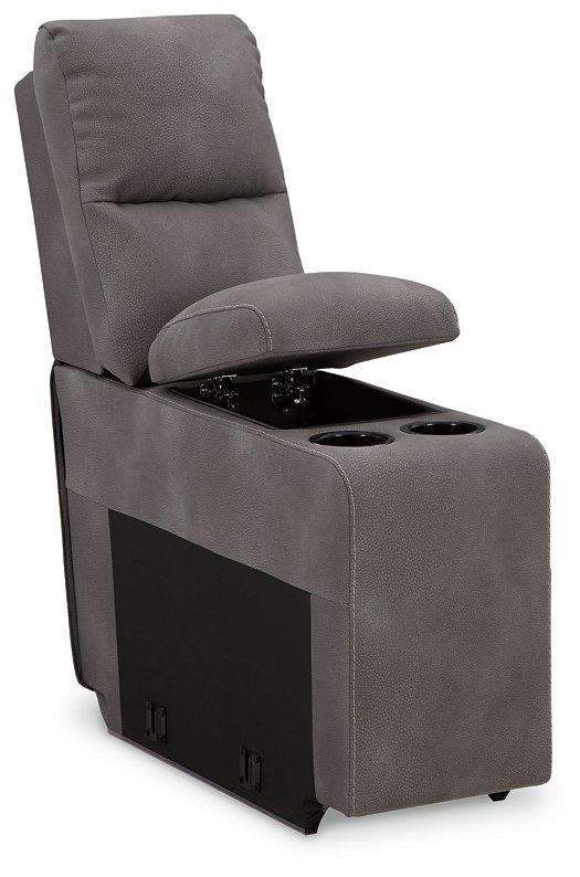 Next-Gen DuraPella Power Reclining Sectional Loveseat with Console Ashley Furniture Sectional  Fresh Start Furniture