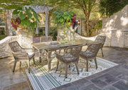 Beach Front Outdoor Set -  Ashley Furniture Outdoor Dining Set