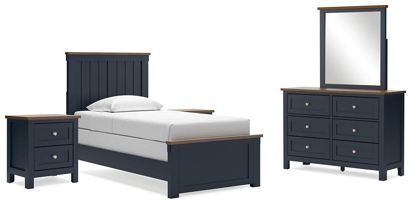 Landocken Bedroom Package Ashley Furniture Bedroom Set Twin / 7-Piece: Bed(Headboard,Footboard,Rails)/Dre Fresh Start Furniture