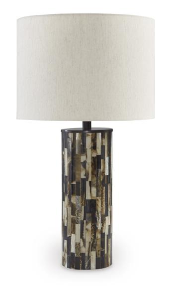 Ellford Lamp Set -  Ashley Furniture Table Lamp Set  Fresh Start Furniture
