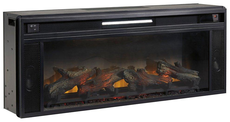 Kallari 84" TV Stand with Electric Fireplace Ashley Furniture TV Stand w/Fire  Fresh Start Furniture