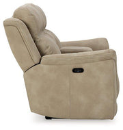 Next-Gen DuraPella Power Reclining Loveseat with Console Ashley Furniture Loveseat  Fresh Start Furniture