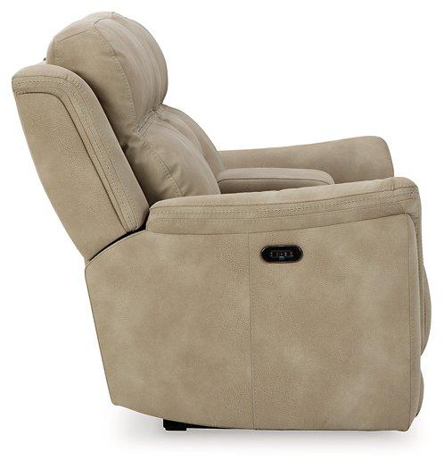 Next-Gen DuraPella Power Reclining Loveseat with Console Ashley Furniture Loveseat  Fresh Start Furniture