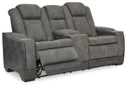 Next-Gen DuraPella Power Reclining Loveseat with Console Ashley Furniture Loveseat  Fresh Start Furniture