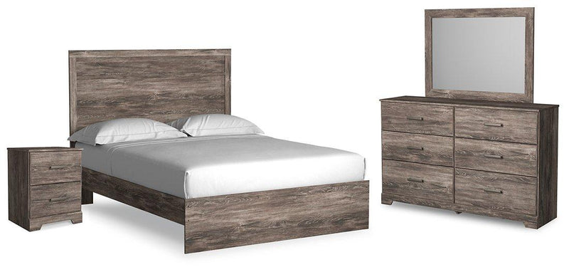 Ralinksi Bedroom Set Ashley Furniture Bedroom Set 6-Piece: Dresser & Mirror/Bed (Headboard, Footboar Fresh Start Furniture