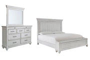 Kanwyn Bedroom Set Ashley Furniture Bedroom Set Panel Bed w/ Storage / 5-Piece: Dresser & Mirror/B Fresh Start Furniture