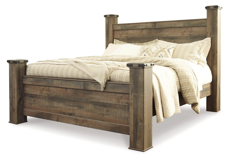 Trinell Bedroom Set -  Ashley Furniture Fireplace Set  Fresh Start Furniture