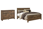 Trinell Bedroom Set -  Ashley Furniture Fireplace Set  Fresh Start Furniture
