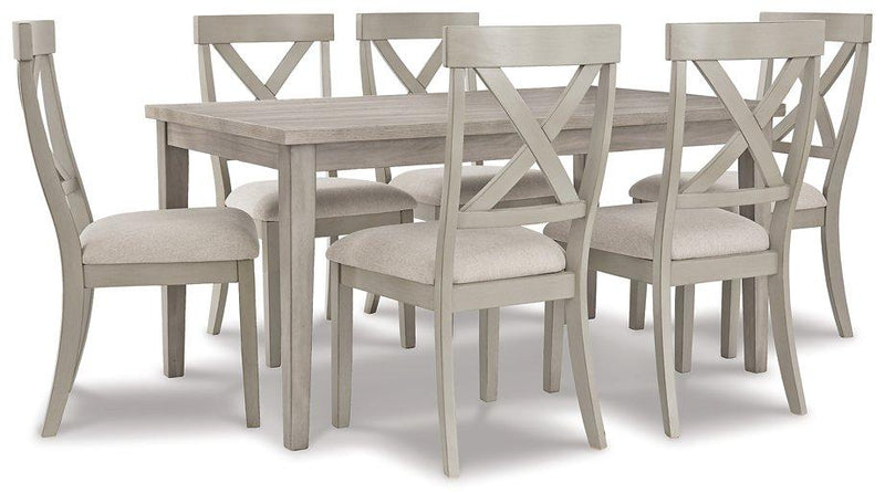 Parellen Dining Room Set Ashley Furniture Dining Room Set Dining Table/6-Dining Chair Fresh Start Furniture