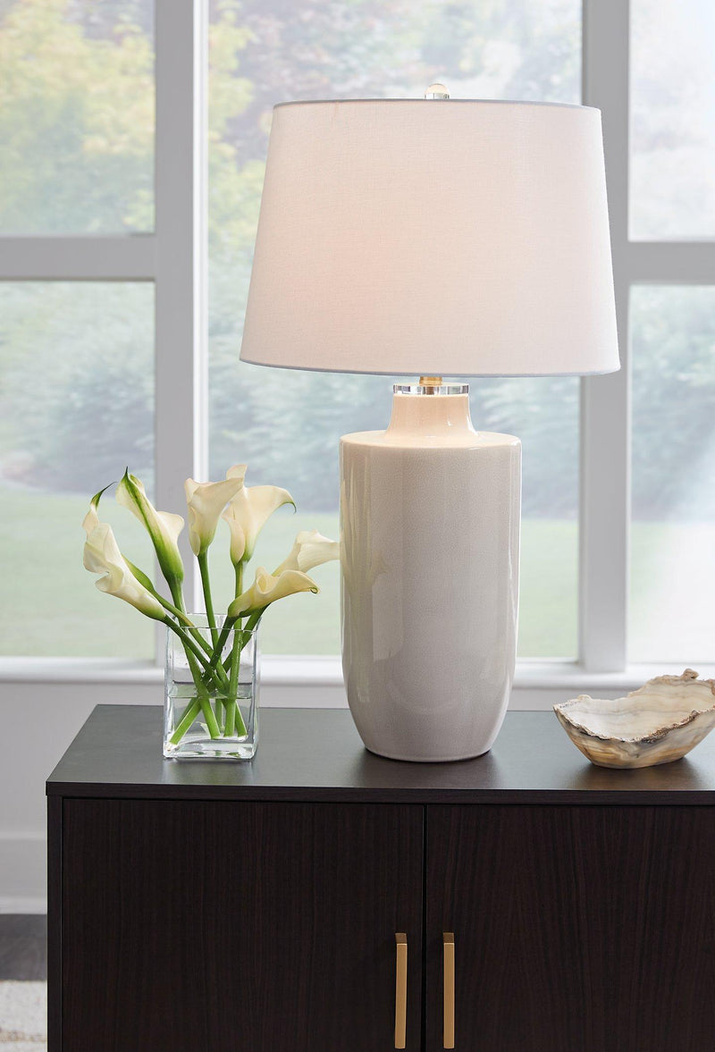 Cylener Lamp Set -  Ashley Furniture Table Lamp Set  Fresh Start Furniture