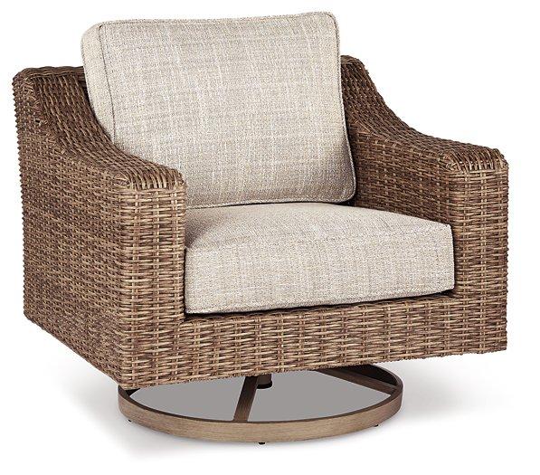 Beachcroft Outdoor Seating Set -  Ashley Furniture Outdoor Seating Set