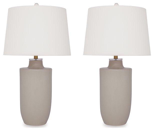 Cylener Lamp Set -  Ashley Furniture Table Lamp Set  Fresh Start Furniture