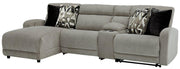 Colleyville Power Reclining Sectional with Chaise -  Ashley Furniture Sectional  Fresh Start Furniture
