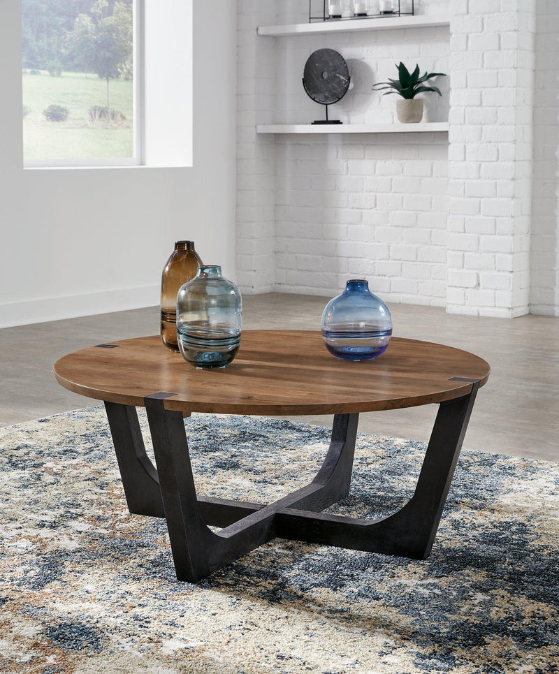 Hanneforth Occasional Table Set Ashley Furniture Table Set  Fresh Start Furniture